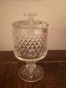 Cavan crystal sweet jar