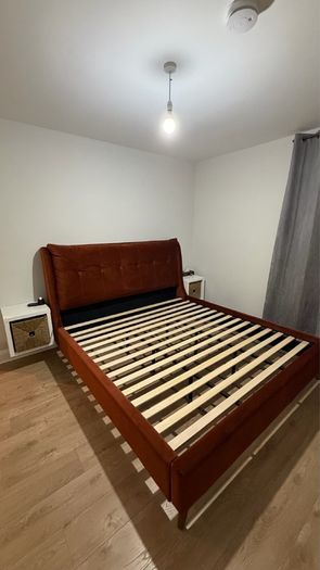 Velvet Super King Bed