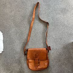 Genuine leather crossbody bag