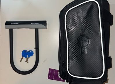 Bicycle U-Lock & Bike Bag for Sale