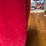 Red 'wave' 3-seater sofa from The Sofa Factory Image 6