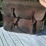 3 X  Quality Vintage Leather Satchels Image 2