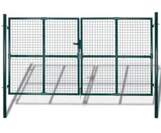 Garden Mesh Gate Fence Door Wall Grille 289 x 200 cm
