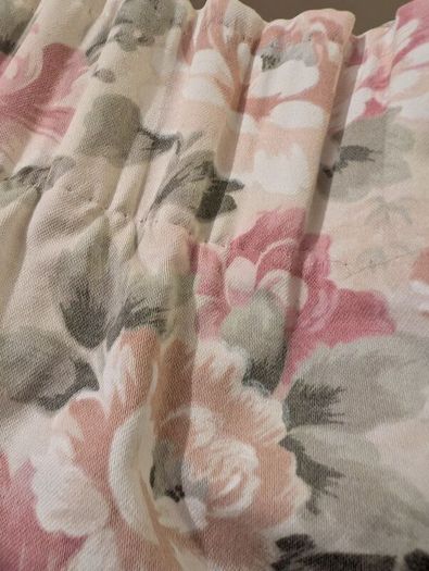 vintage cotton fabric, material, curtains