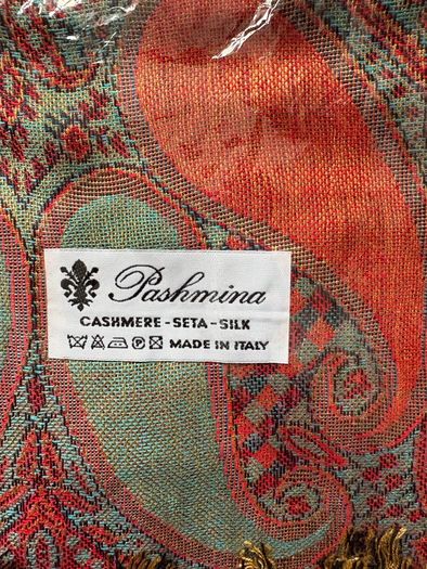 Cashmere & silk pashmina