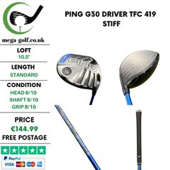 Ping G30 Driver / 10.5 Degree / TFC 419 Stiff