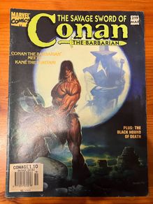 Comic: 'The Savage Sword Of Conan The Barbarian' no. 219