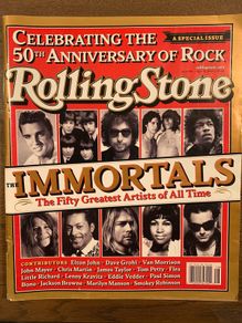 The Immortals - The 50 Greatest Artists of All Time - Rolling Stone Magazine - #946 - April 15, 2004