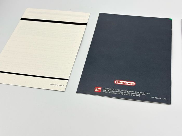 Nintendo Scope 6 Instruction Booklet Set for Nintendo SNES