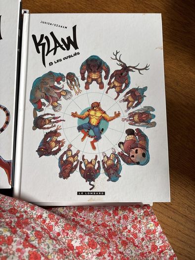 13 Klaw French comics in French