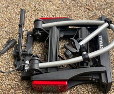 Westfalia towbar tilting bike rack 2 bikes, hardly used