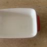 Vintage red pyrex oven dish Image 3