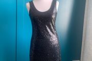 Black sequin dress. BNWT. Size M