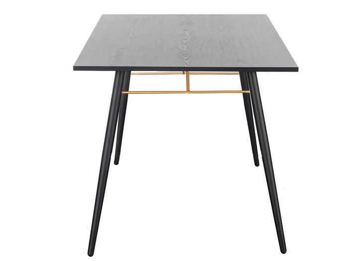 Barcelona Dining Table Black & Copper