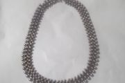 a lovely antique silver neck lace c 1860
