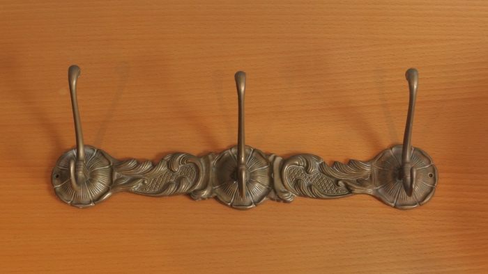 Antique Brass Coat Hooks