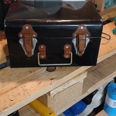 vintage tin box