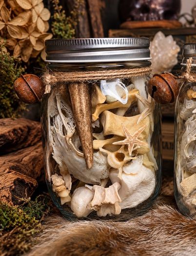 Oddities Bone Jars Curiosity Osteology Display