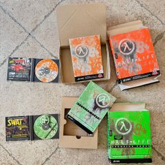 Half-Life and Opposing Force Original PC Big Box Editions