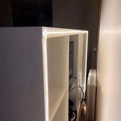 tv unit, with led controlled by remote installed.