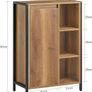 Laundry Cabinet Storage Bathroom Unit Vintage style Image 4