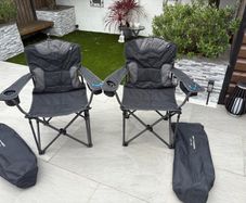 Quality Camping chairs x 2