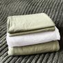 IKEA Duvet Cover Set Double. Grey Green Image 4