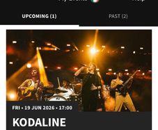 Kodaline in Cork 19th June