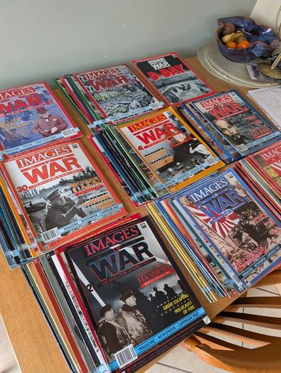Vintage "Images of War" WW2 magazine collection