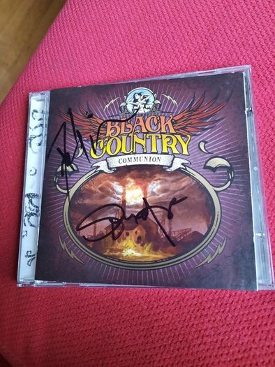 Black Country Communion Self-titled CD 2010  - Autographed By Glenn Hughes & Derek Sherinian