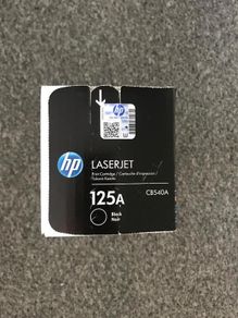 HP 125A Black Laserjet Toner Cartridge CB540A
