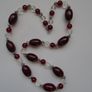Long necklace,Jewellery,Red necklace Image 9