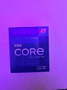 Intel Core I7-12700k Processor