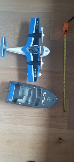 Playmobil Police Aeroplane and Boat