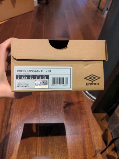 Astro football shoes (size 34)