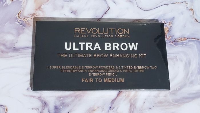Revolution Ultra Brow Kit - Fair to Medium - New