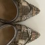 Baldinini Italian Luxury Embellished Mesh Mules, Pointed Toe, UK 6.5 Image 7
