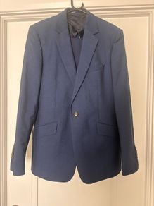 Reiss Duke Navy Suit - chest 38" waist 32"
