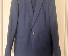 Reiss Duke Navy Suit - chest 38" waist 32"