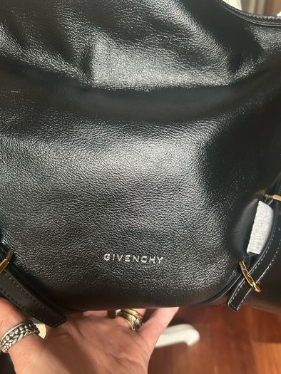 Givenchy Voyou hobo in calfskin , silver and Goldware , NWT