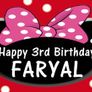 Personalised Minnie Mouse Birthday Party banner Image 5