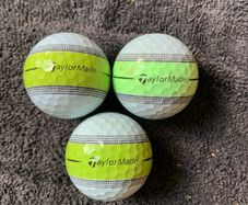 (3) Taylormade Tour response golf balls