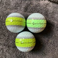 (3) Taylormade Tour response golf balls