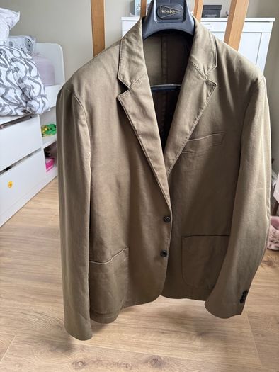 Massimo Dutti Cotton Blazer