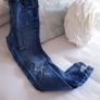 Blue Organic Cotton Ripped Jeans - Size 6 Image 5