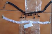 2 new lace necklaces