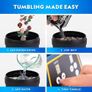 Rock Tumbler Kit - 1.36 kg Extra Large Capacity Barrel with 3-Speed Motor & 9-Day Timer, Includes Rocks for Tumbling & Rock Polishe Image 6