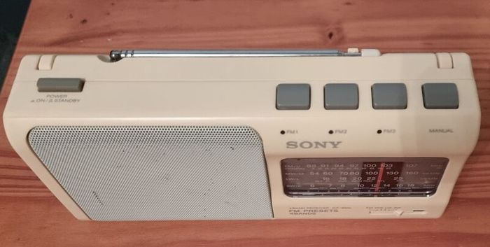 Sony Radio Icf-880l / Receiver Fm Lw Mw Sw.