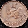 [#345] - Ireland 1930 | Irish 1/4d | Farthing | Woodcock | KM.1 | High Grade Image 2