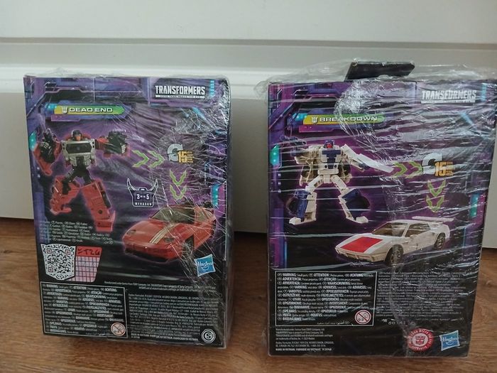 Transformers Legacy Dead End and Breakdown figures